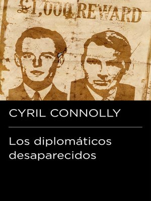 cover image of Los diplomáticos desaparecidos (Colección Endebate)